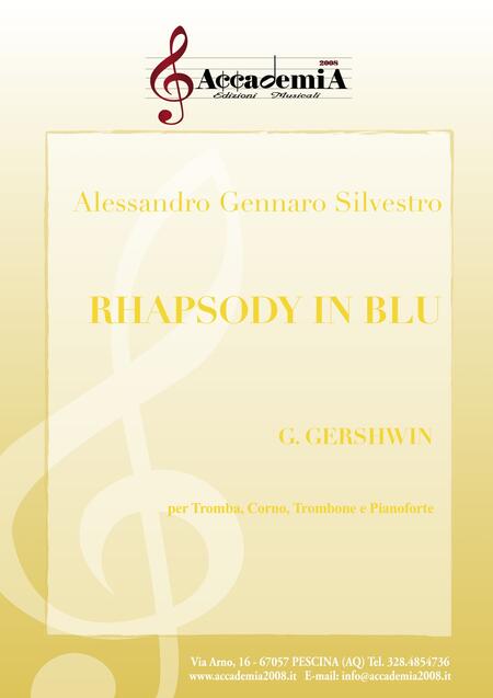 RHAPSODY IN BLU - Alessandro Gennaro Silvestro / George Gershwin