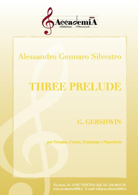 THREE PRELUDE - Alessandro gennaro Silvestro / George Gershwin