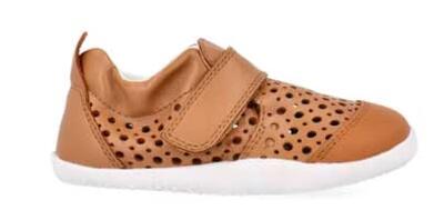 Bobux Xplorer Go Punch – Scarpine Primi Passi in Pelle Caramel