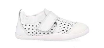 Bobux Xplorer Go Punch – Scarpine Primi Passi in Pelle White