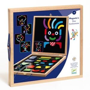 Gioco magnetico in legno Geobonhomme