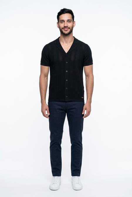 Gianni Lupo Polo Camicia Nero