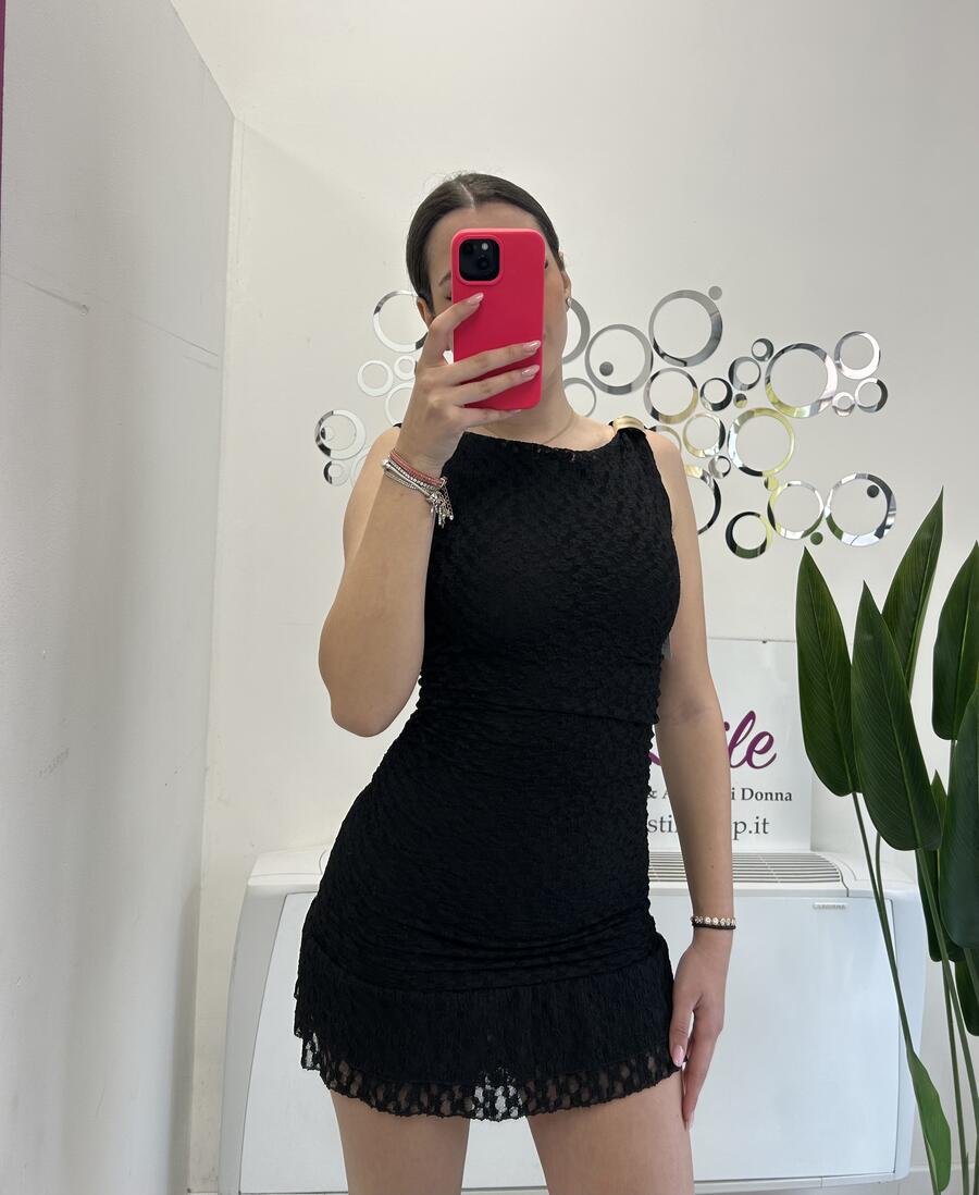 NOVITÀ Abitino in pizzo dettaglio dorato