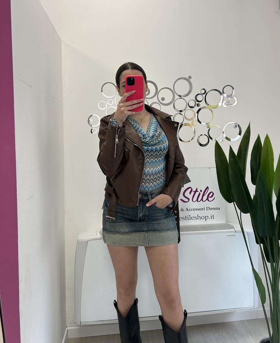 NOVITÀ Maglia zig zag manica a campana