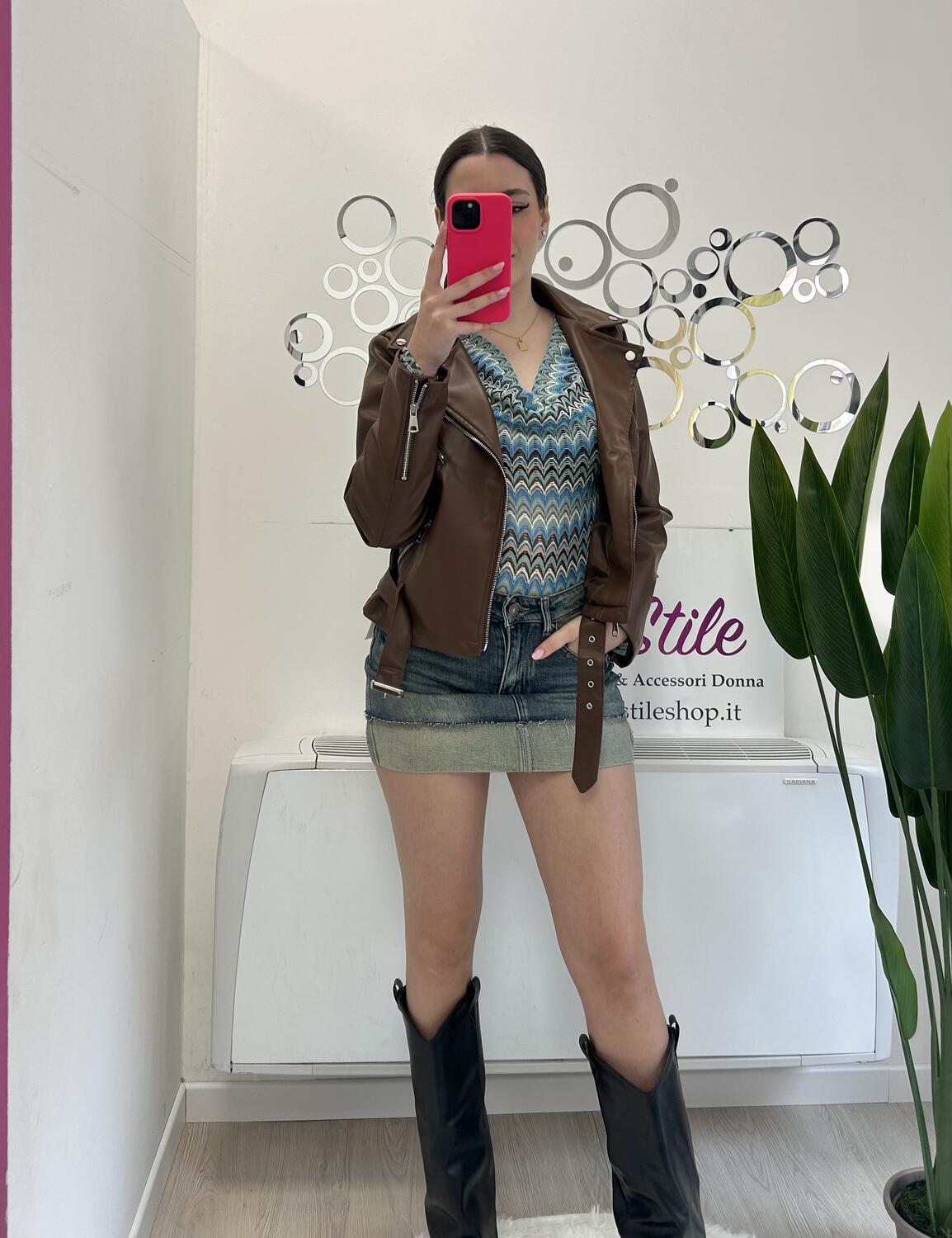 NOVITÀ Maglia zig zag manica a campana