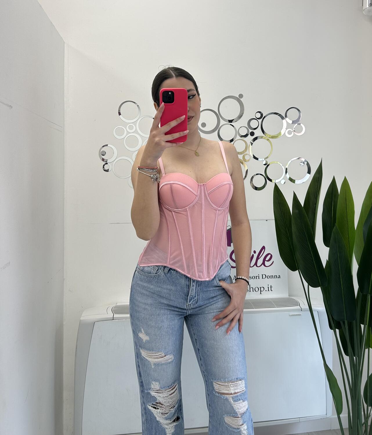 NOVITÀ Corsetto velato 3 colori