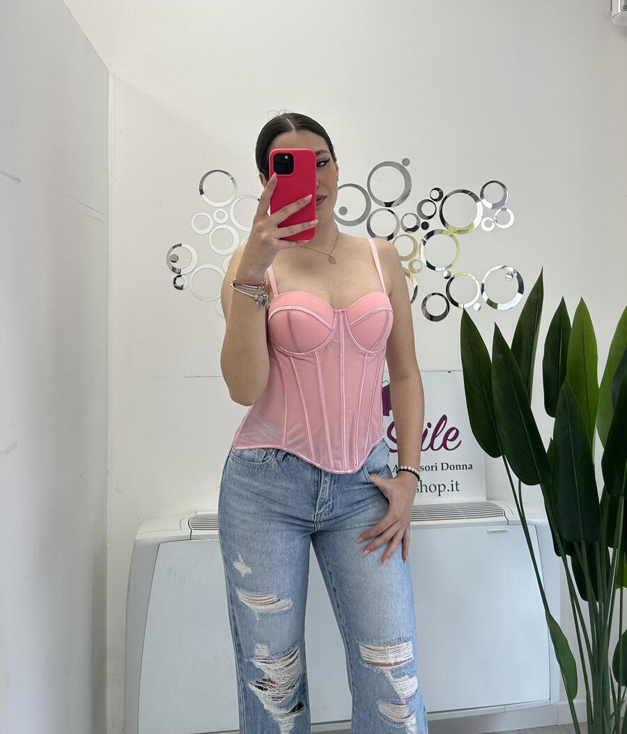 NOVITÀ Corsetto velato 3 colori