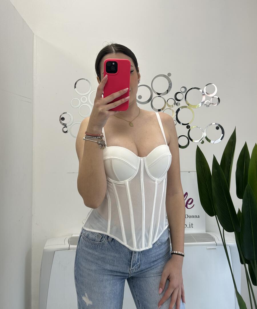 NOVITÀ Corsetto velato 3 colori