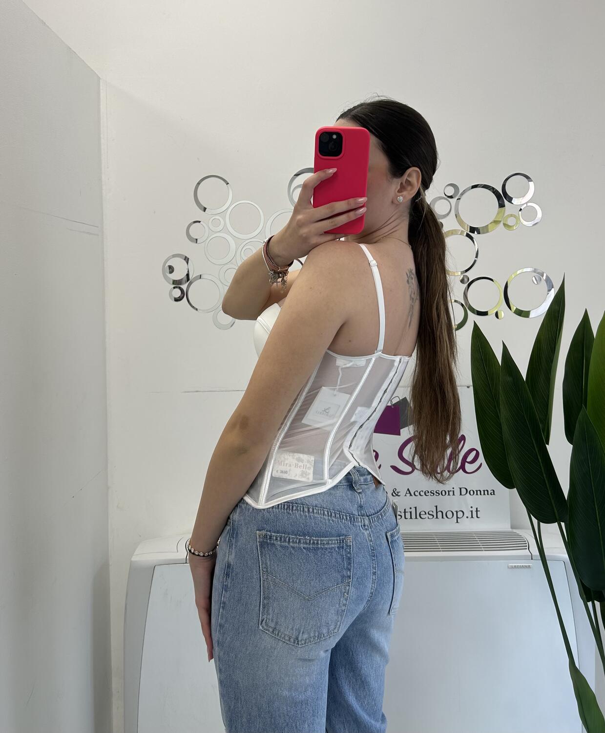 NOVITÀ Corsetto velato 3 colori