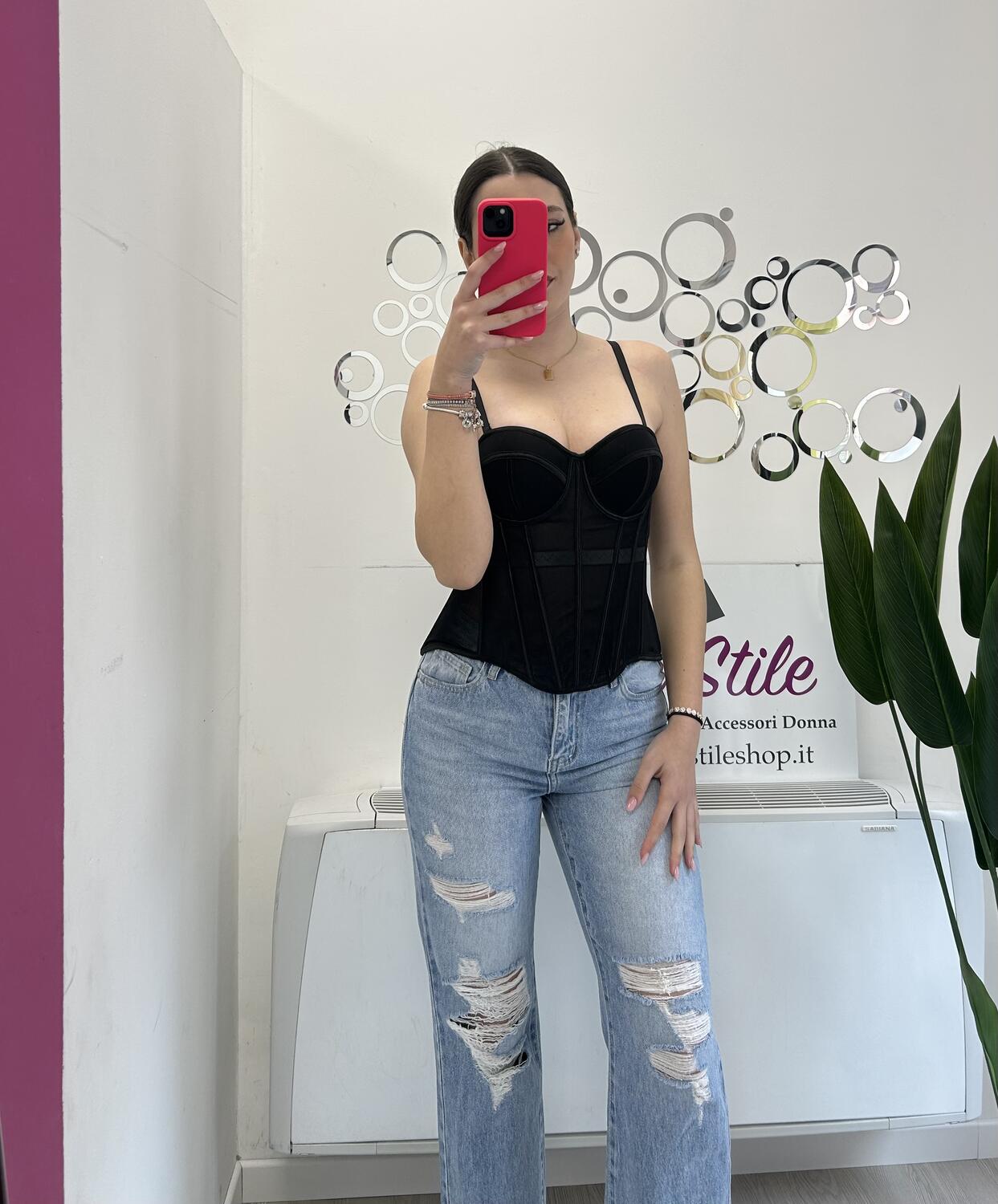 NOVITÀ Corsetto velato 3 colori