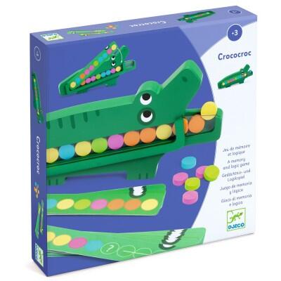 Gioco educativo in legno Crococroc