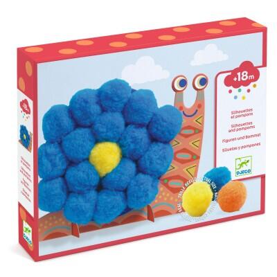 Gioco creativo pompons Fluffy Animals