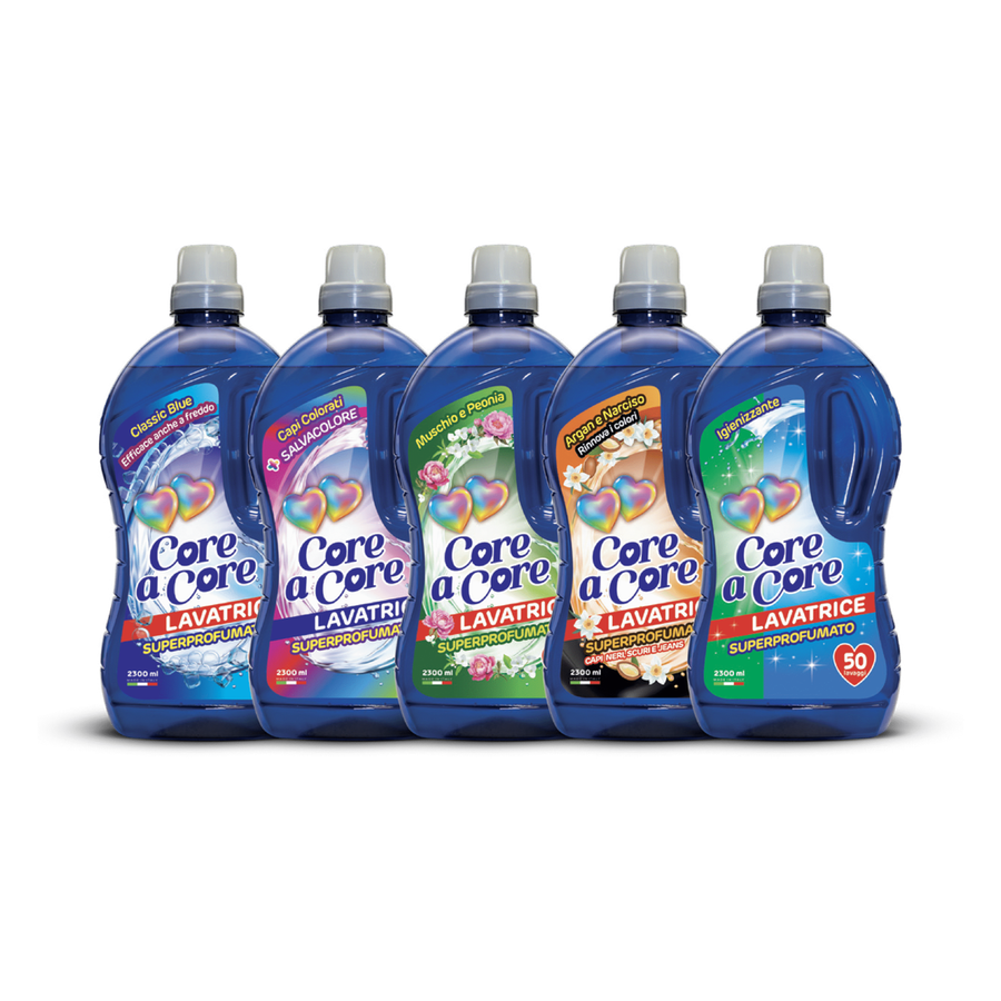CORE A CORE LAVATRICE 50 LAVAGGI 2,3 LT (Confezione da 30 pezzi) 