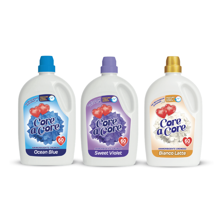 CORE A CORE AMMORBIDENTE 60 LAVAGGI 3 LT (Confezione da 36 pezzi) 