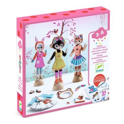 Gioco creativo adesivi Little Wardrobe