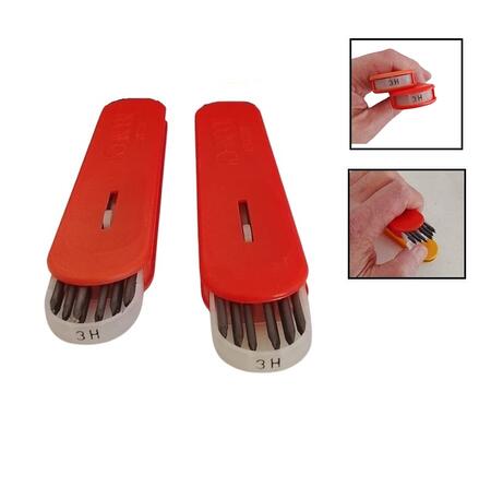 2 Confezioni Mine Koh-I-Noor 2200 3H- 24 mine totali - Professionali / Vintage