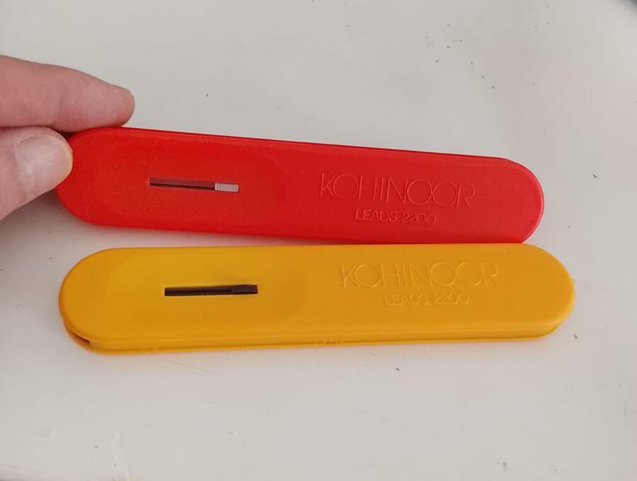 2 Confezioni Mine Koh-I-Noor 2200 3H- 24 mine totali - Professionali / Vintage