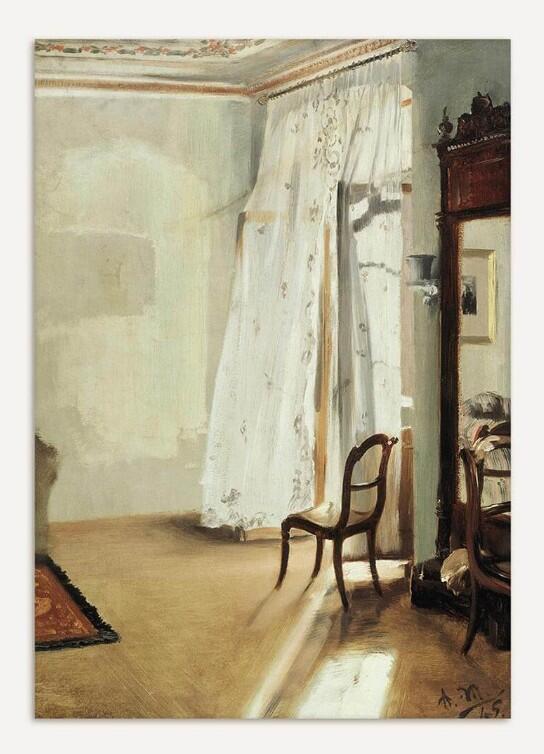 Modern Antique Prints - Stampa fine art 30x40 cm: The Balcony Room