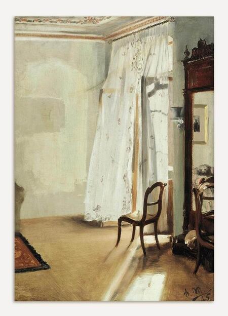 Modern Antique Prints - Stampa fine art 30x40 cm: The Balcony Room