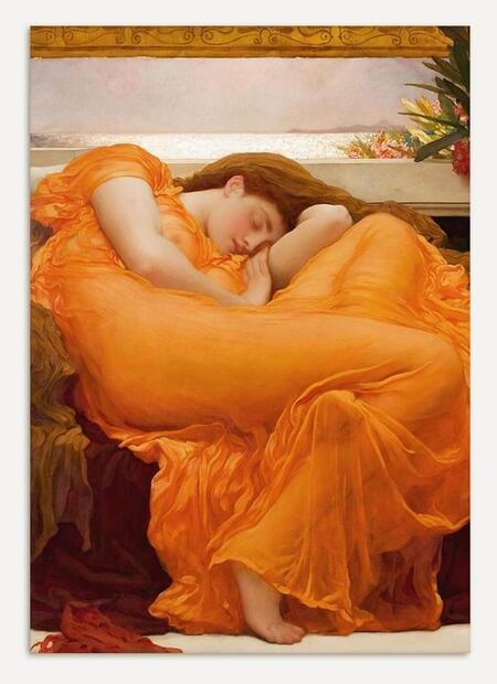Modern Antique Prints - Stampa fine art 30x40 cm: Flaming June