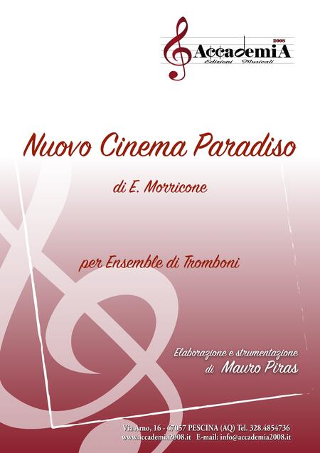 NUOVO CINEMA PARADISO (Ensemble di trombobi) - Mauro Piras / Ennio Morricone