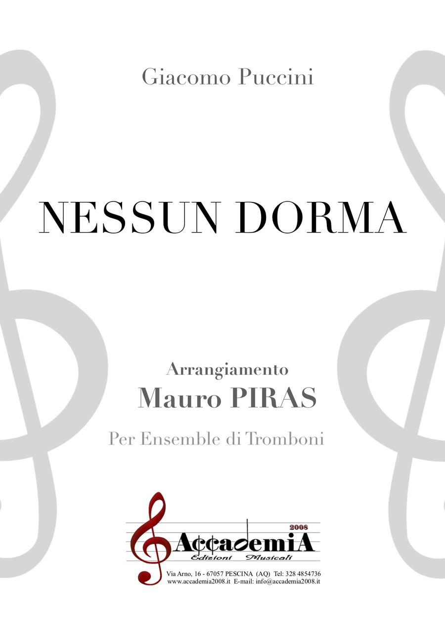 NESSUN DORMA (Ensemble di Tromboni) - Mauro Piras / Giacomo Puccini