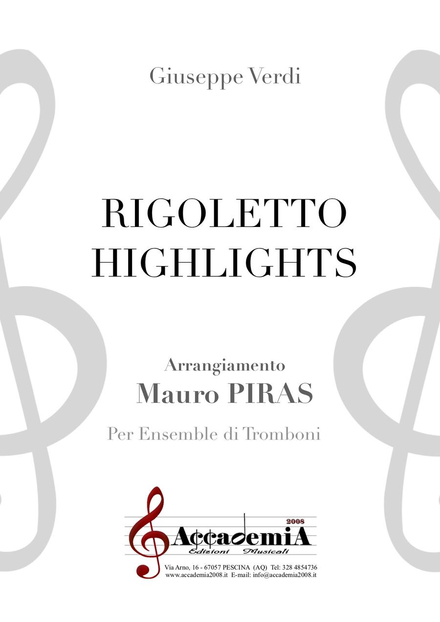 RIGOLETTO HIGHLIGHTS (Ensemble di Tromboni) - Mauro Piras / Giuseppe Verdi