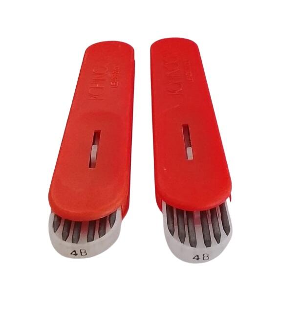 2 Confezioni Mine Koh-I-Noor 2200 4B - 12 mine totali - Morbide/Artistiche