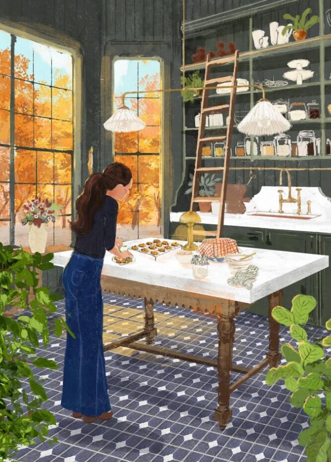 Lida Ziruffo, stampa fine art firmata A3 (42 x 29,7 cm): Magnolia