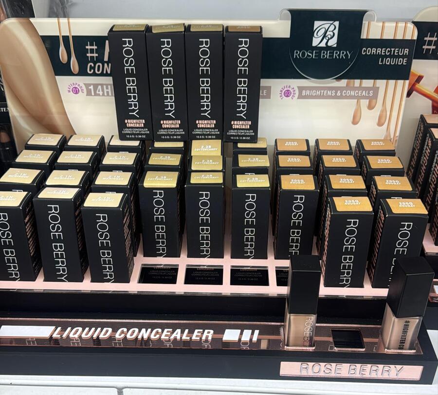 ROSE BERRY LIQUID CONCEALER 
 [Conf.da 36 pezzi]