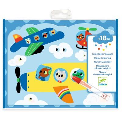 Colorare con l'acqua Hidden In the Sky