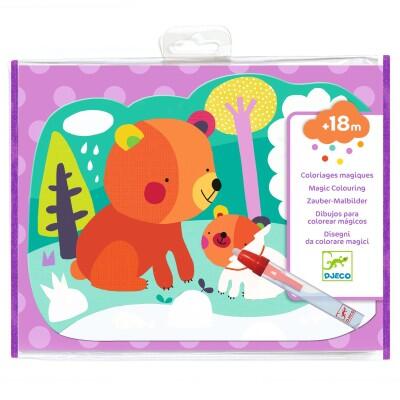 Colorare con l'acqua Hidden in the Woods