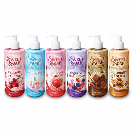 FATIGATI SAPONE MANI NUOVI 500 ML (Confezione da 72 pezzi) 