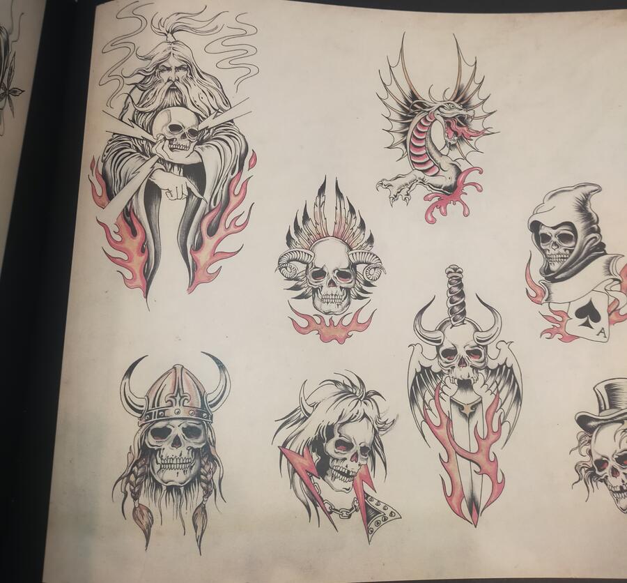 The Secret Stash of Drawings and Flash