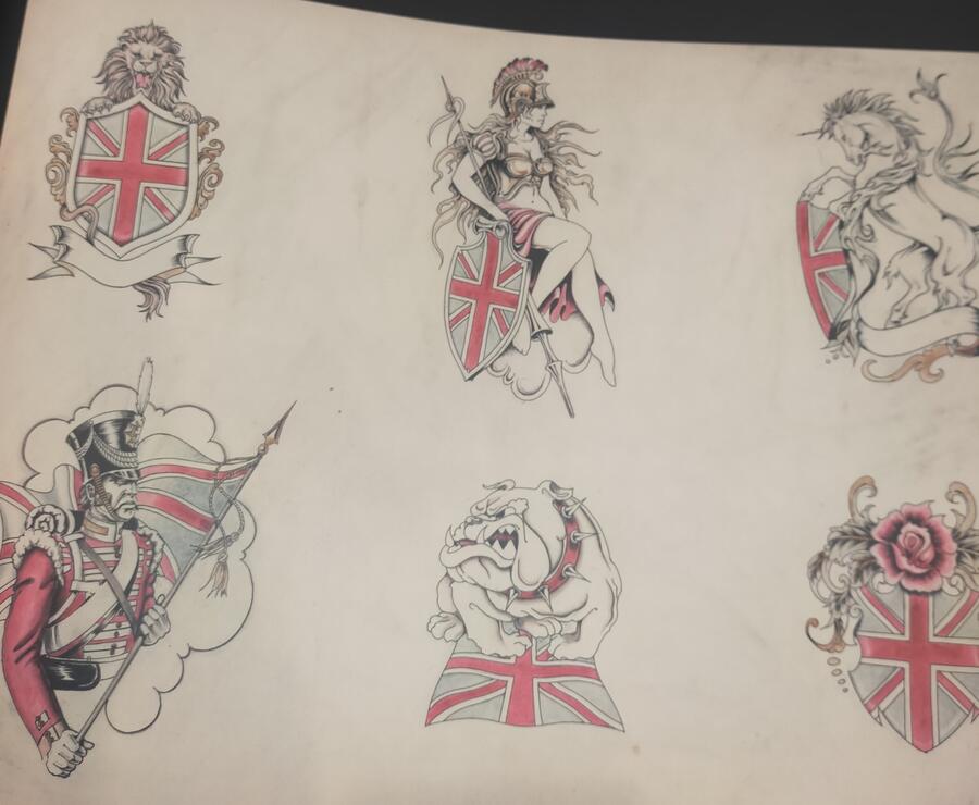 The Secret Stash of Drawings and Flash