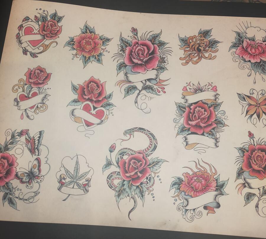 The Secret Stash of Drawings and Flash