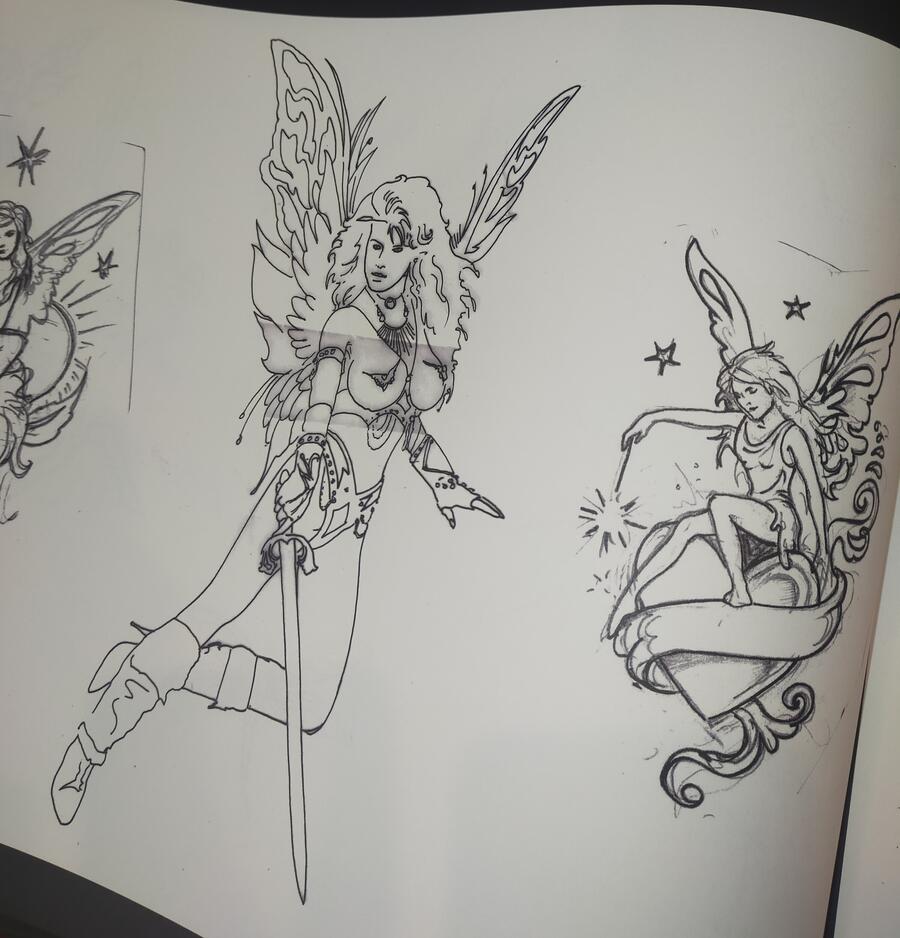 The Secret Stash of Drawings and Flash