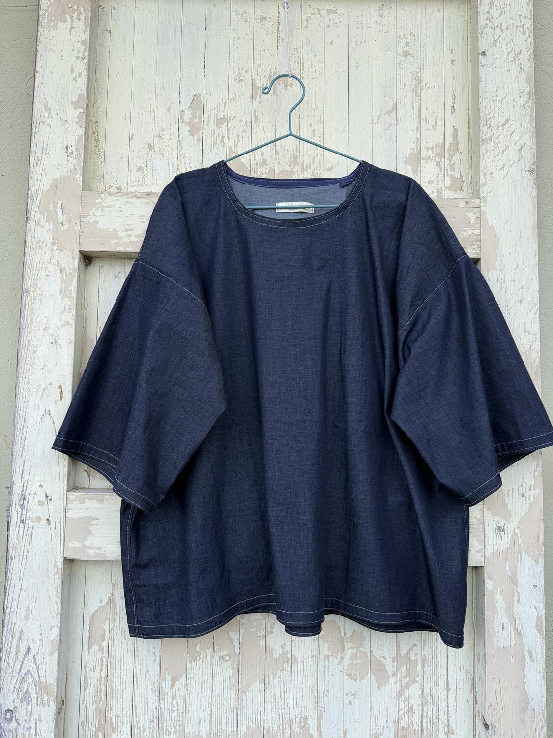 Camicia in jeans over XL