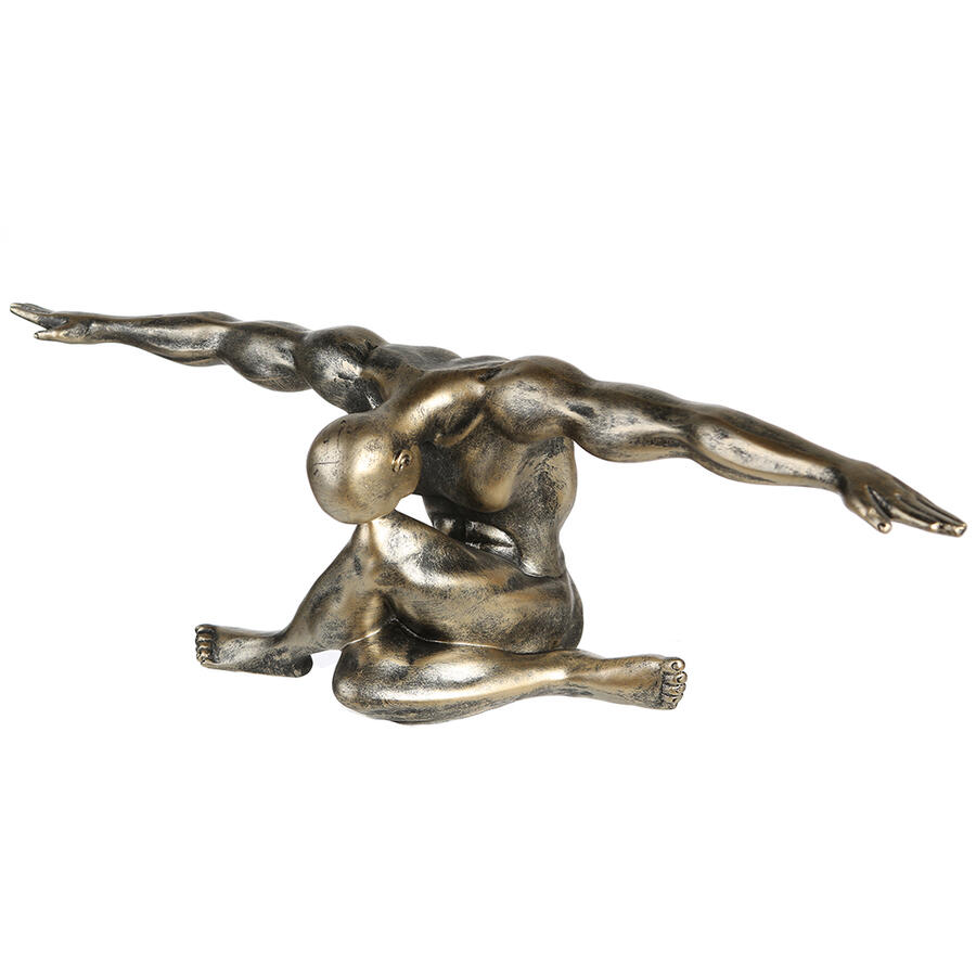 Gilde - Scultura “Cliffhanger” – Uomo in equilibrio