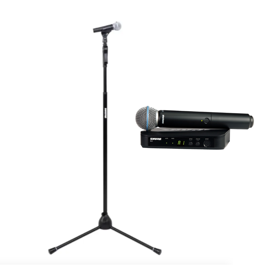 KIT Shure BLX24E/PG58 + TRIPODSTANDDX