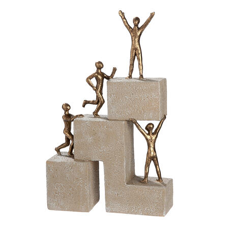 Gilde - Scultura “Successo” – Figura Umana in Ascesa