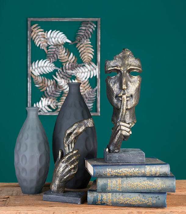 Scultura “Two Hands” – Mani in Connessione bronzo