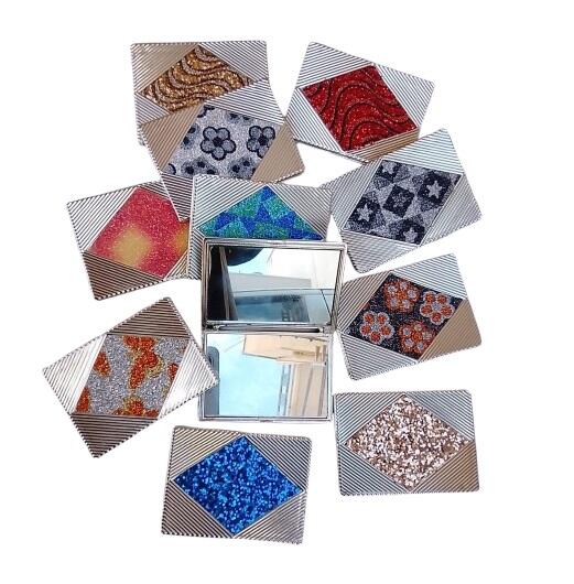 Set 16 Specchietti da Borsetta "Glitter & Glamour"