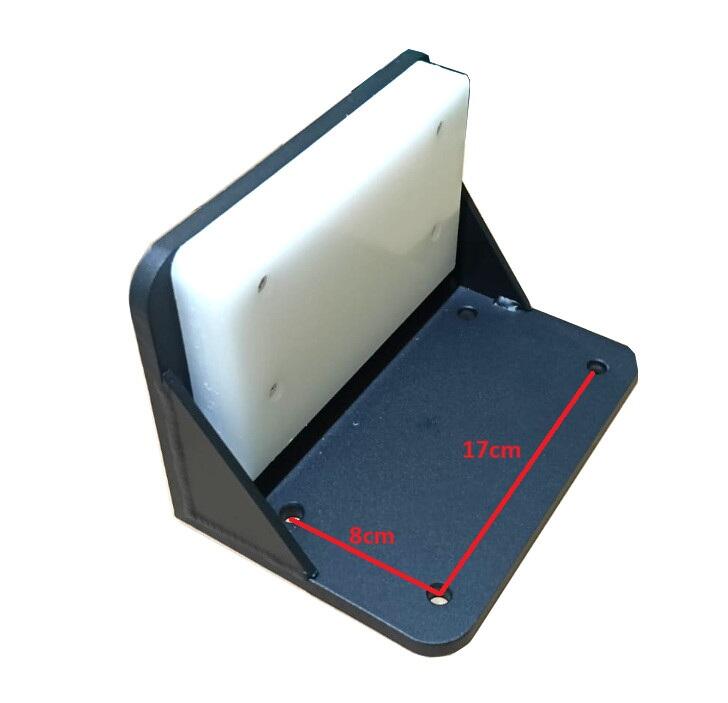 Supporto motore fuoribordo di poppa per kayak - alluminio e nylon 