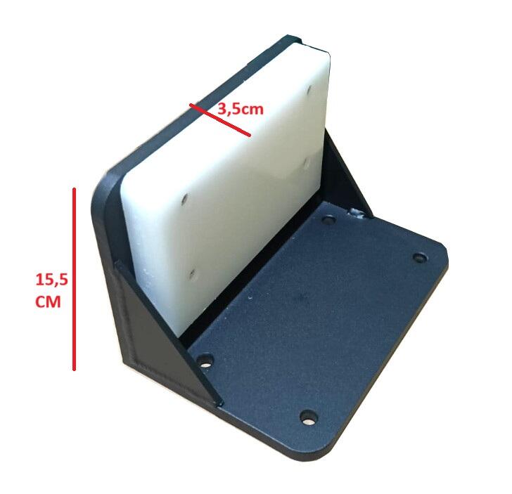 Supporto motore fuoribordo di poppa per kayak - alluminio e nylon 