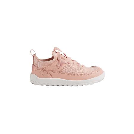 Bobux Alfa Meta Leather/Knit – Cameo Rose (Step Up Barefoot)