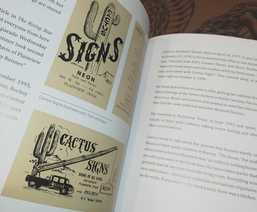 Lotteva Wagner Davis - Hand Tattooist and Artist of the American West