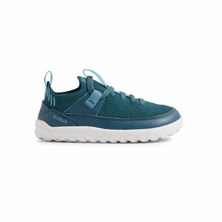 Bobux Alfa Meta Leather/Knit – Mediterranea (I‑Walk Barefoot)