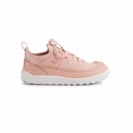 Bobux Alfa Meta Leather/Knit – Cameo Rose (I‑Walk Barefoot)