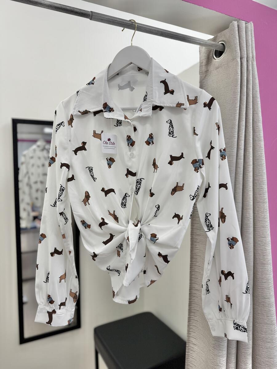 NOVITÀ Camicia cagnolini